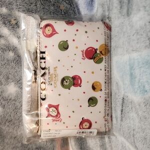 Coach Christmas Wristlet
